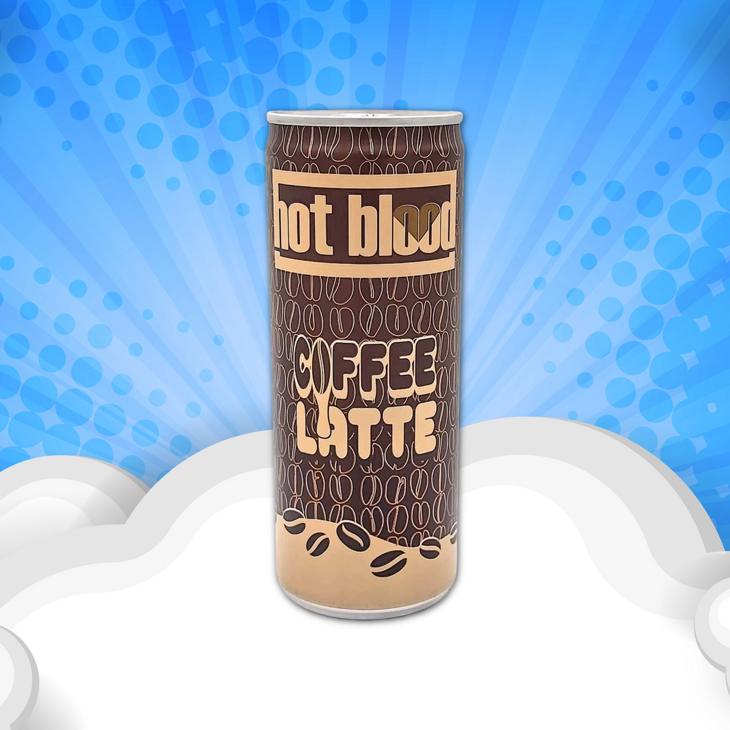 Hot Blood Coffee Latte