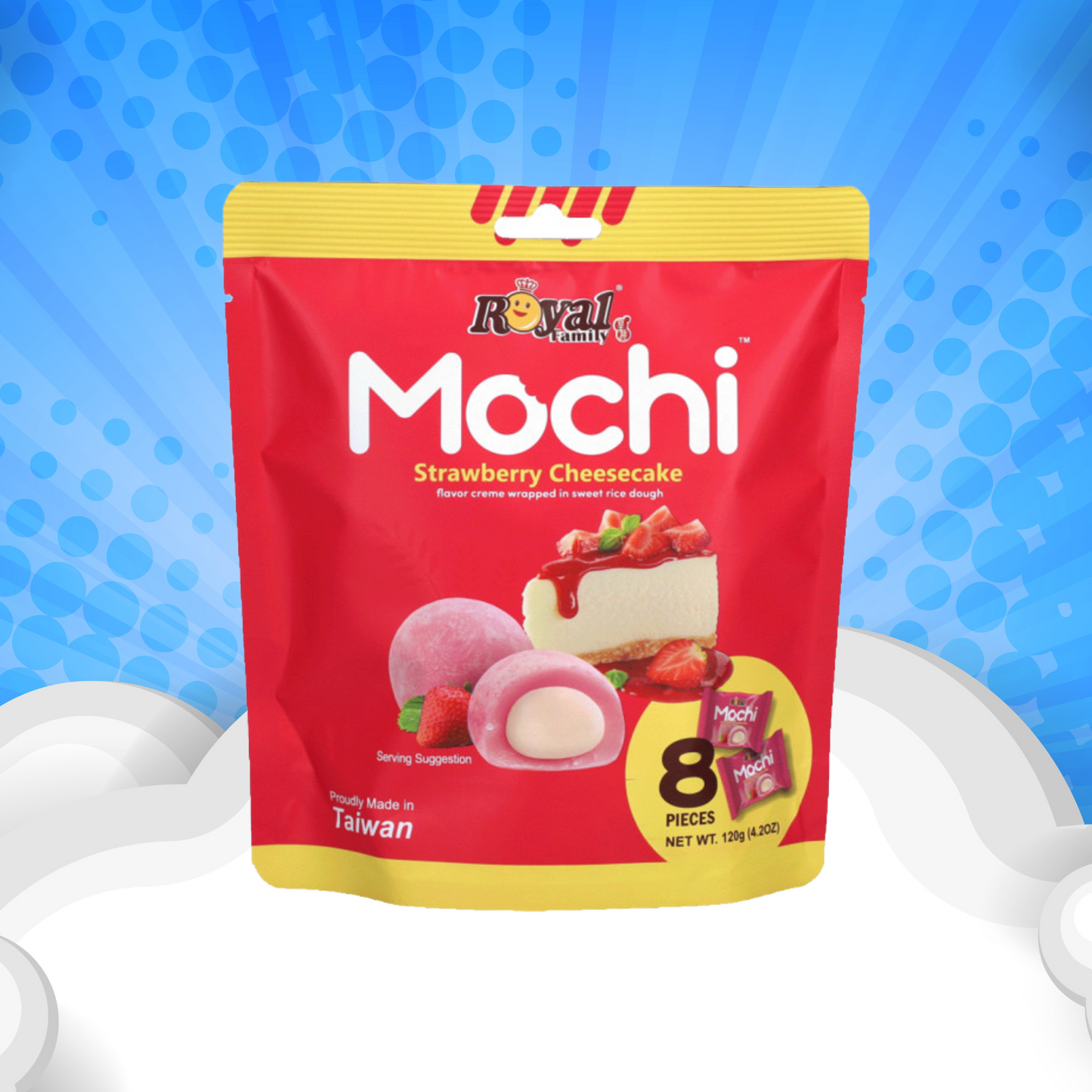 Mochi Strawberry Cheesecake (TAIWAN)