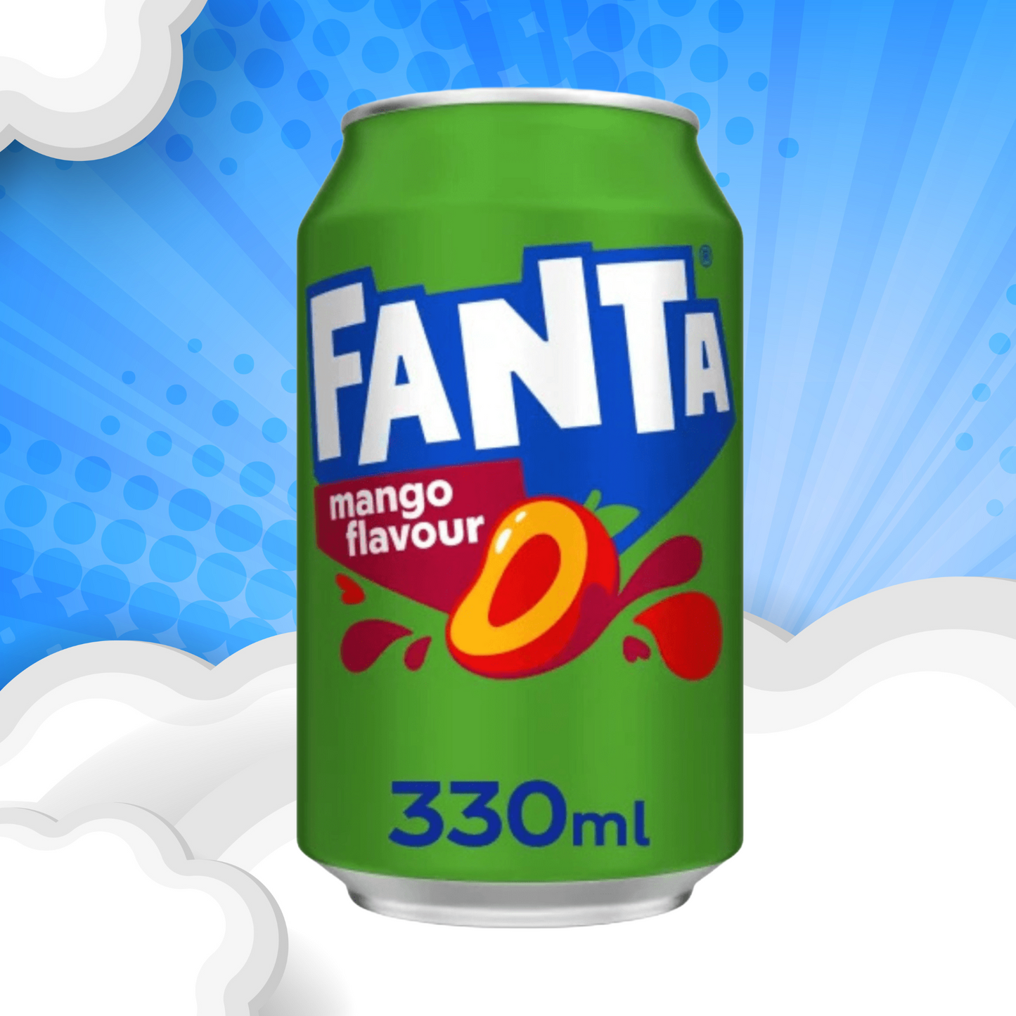 Fanta Mango – 330 ml (UK)