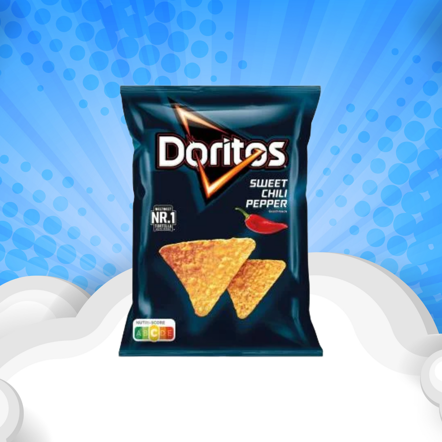 Doritos Sweet Chili Pepper – Tortilla Chips mit süß-scharfem Geschmack – 110 g