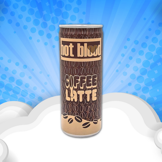 Hot Blood Coffee Latte