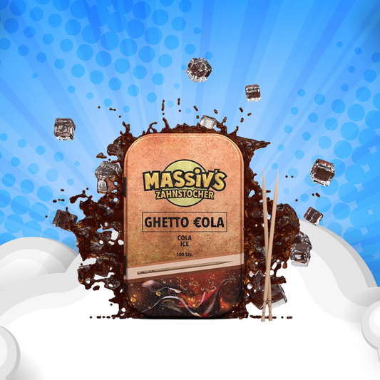 Massiv’s Zahnstocher „Ghetto Cola Ice“