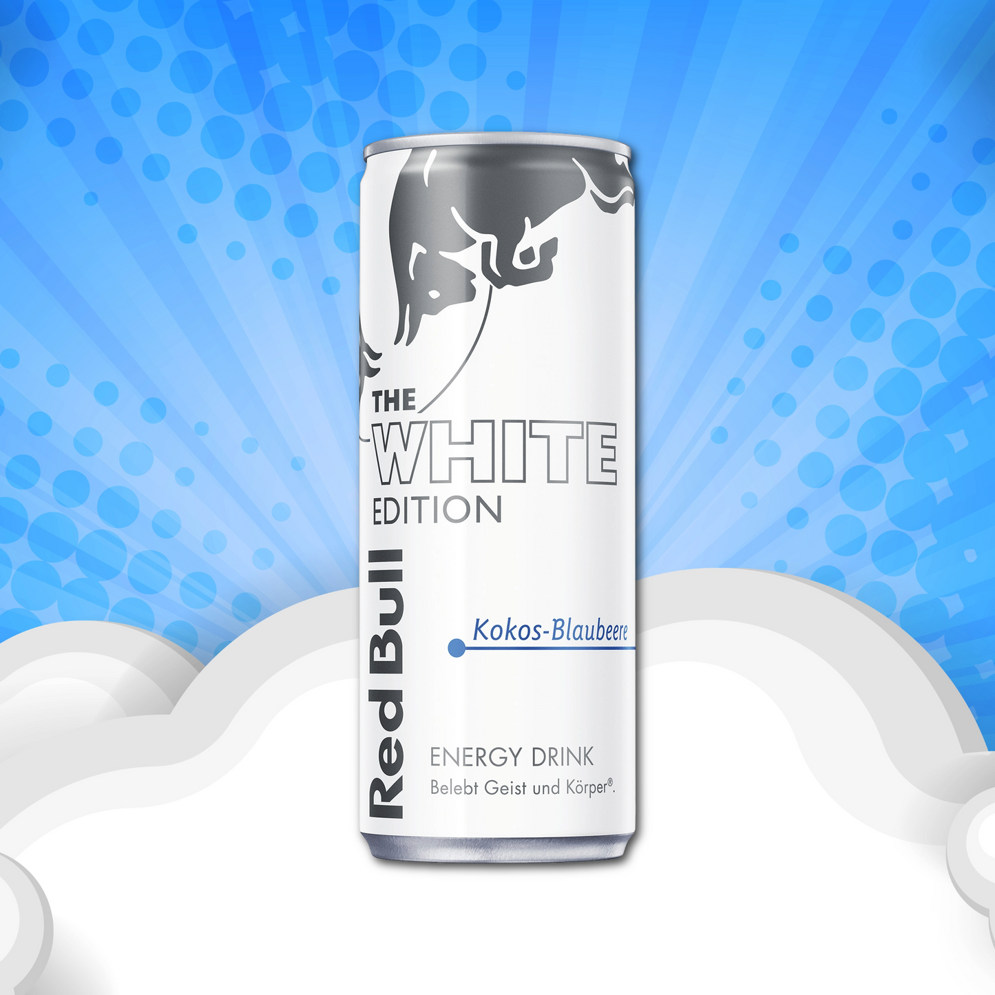 Red Bull Energy Drink White Edition Kokos-Blaubeere 250ml