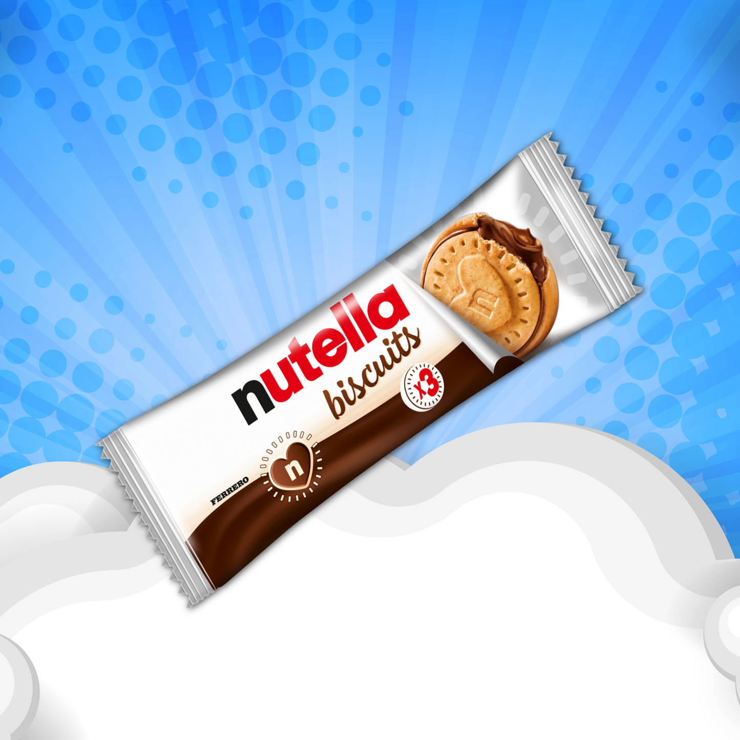 Nutella Biscuits 3X