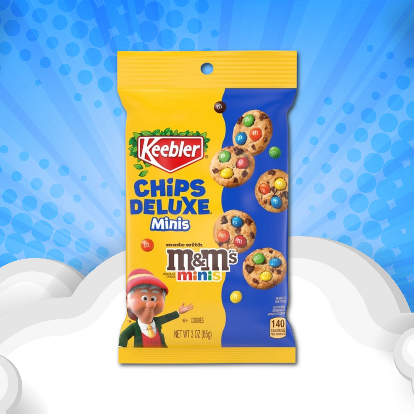 Keebler Chips Deluxe Minis mit M&M’s Cookies – 85 g (USA)
