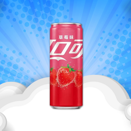 Coca-Cola Strawberry Erdbeer Cola – 330 ml (CHINA)