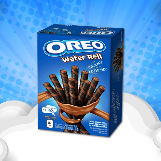 Oreo Wafer Rolls Schokoladen Waffelröllchen – 54 g (VIETNAM)