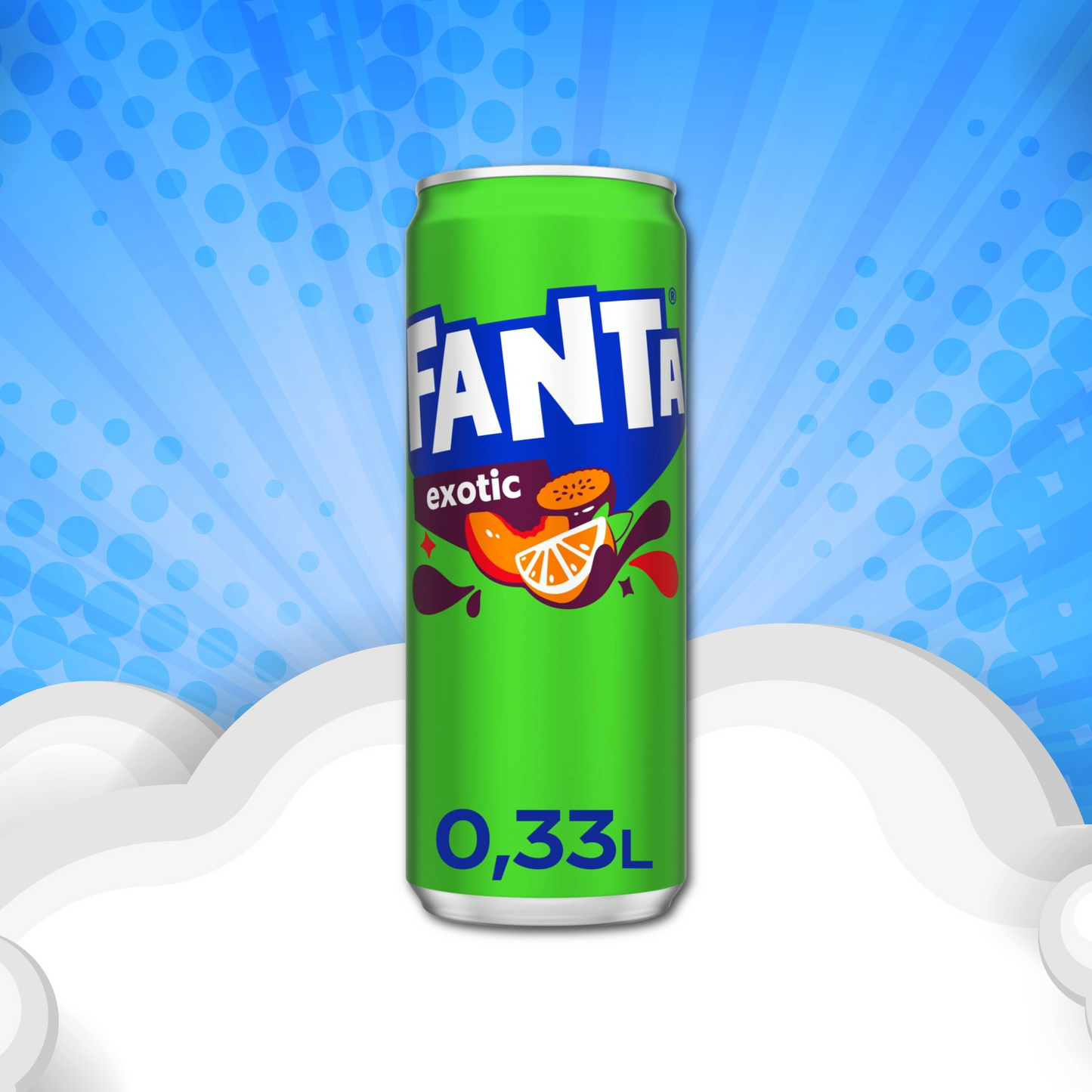 Fanta Exotic Tropischer Softdrink – 330 ml