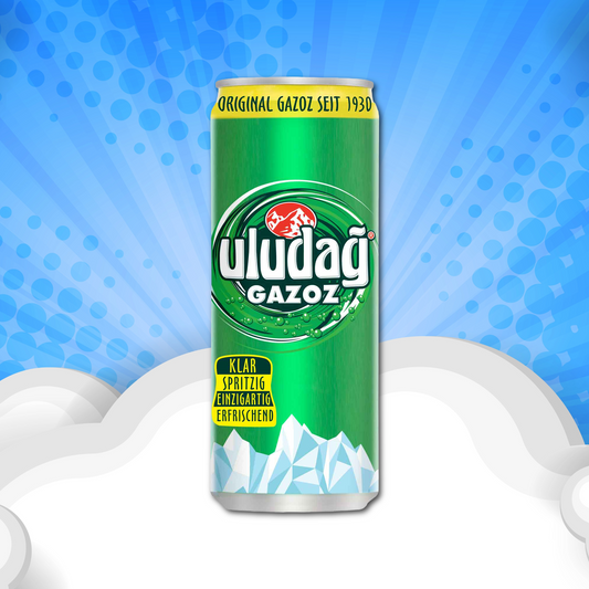 Uludağ Gazoz – Türkisches Erfrischungsgetränk – 330 ml