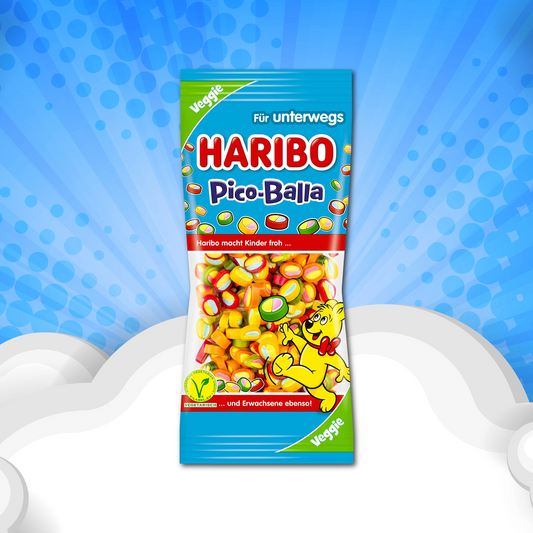 Haribo Pico-Balla Veggie Fruchtgummi – 100 g